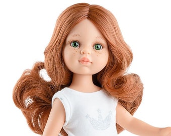 Cristi Paola Reina Original Doll 32 cm With Pajamas