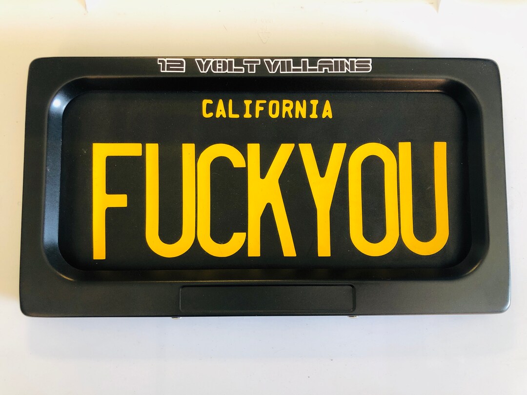 Electric License Plate Cover With Remote Curtain and Custom Etsy