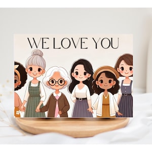 Tarjetas de felicitación de los Testigos de Jehová, Te amamos, Tarjetas de aliento de los Testigos de Jehová, Tarjeta de hermanas de los Testigos de Jehová, Amiga de los Testigos de Jehová, Tarjetas de los Testigos de Jehová, Tarjeta digital, Imprimible, Esposa de un anciano
