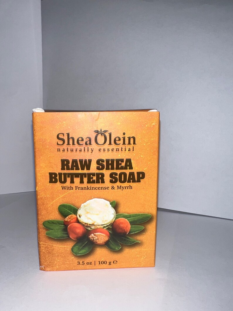 Raw Shea Butter Soap Etsy