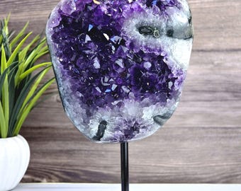 アメジストジオードとグリーンジャスパーシェル - MWS2211 - Etsy 日本