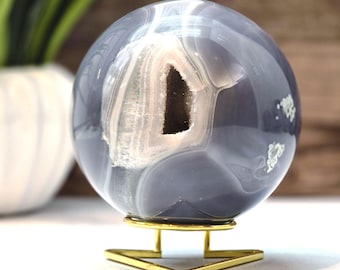 ウルグアイ産アメジストスフィア：透明感と虹 - Etsy 日本