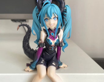 Kawaii Miku Figurine Etsy