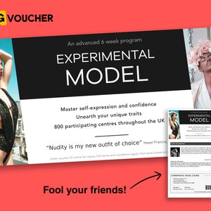 GAG VOUCHER GIFT, Joke Gift Card for her, Funny prank event, Printable pdf, instant download