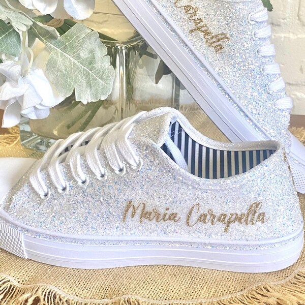 bling bridal shoes