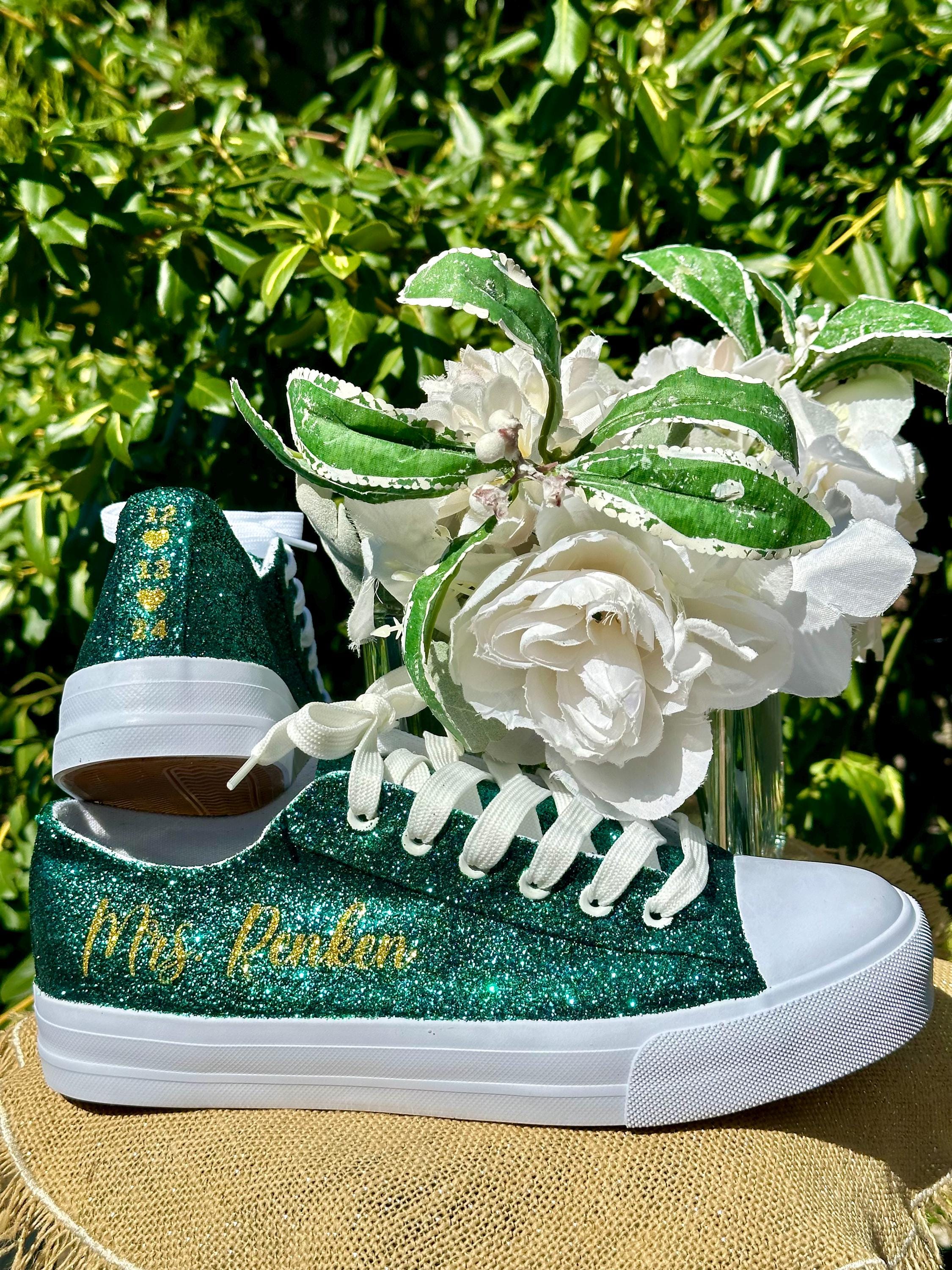 Sparkle Tennis Shoes - Etsy, image size:2250x3000