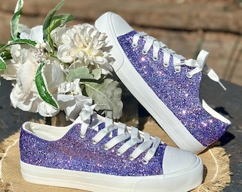 靴 original ribbon glitter pumps (black) Miss Lola | Kara Glitter Embellished Ankle Strap Heel Pumps