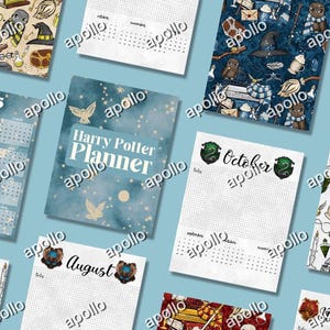 Harry Potter-Inspired Planner / Magical Agenda | Printable and Digital Use | Downloadable | Notes | To-Do Lists