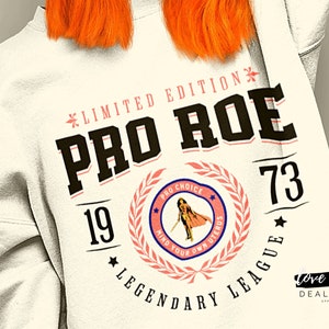 Pro Roe 1973 Sweatshirt, Mind Your Own Uterus, Pro Roe Crew Neck Sweatshirt, Pro Choice Tee, Women&#39;s Graphic, College Sweatshirt