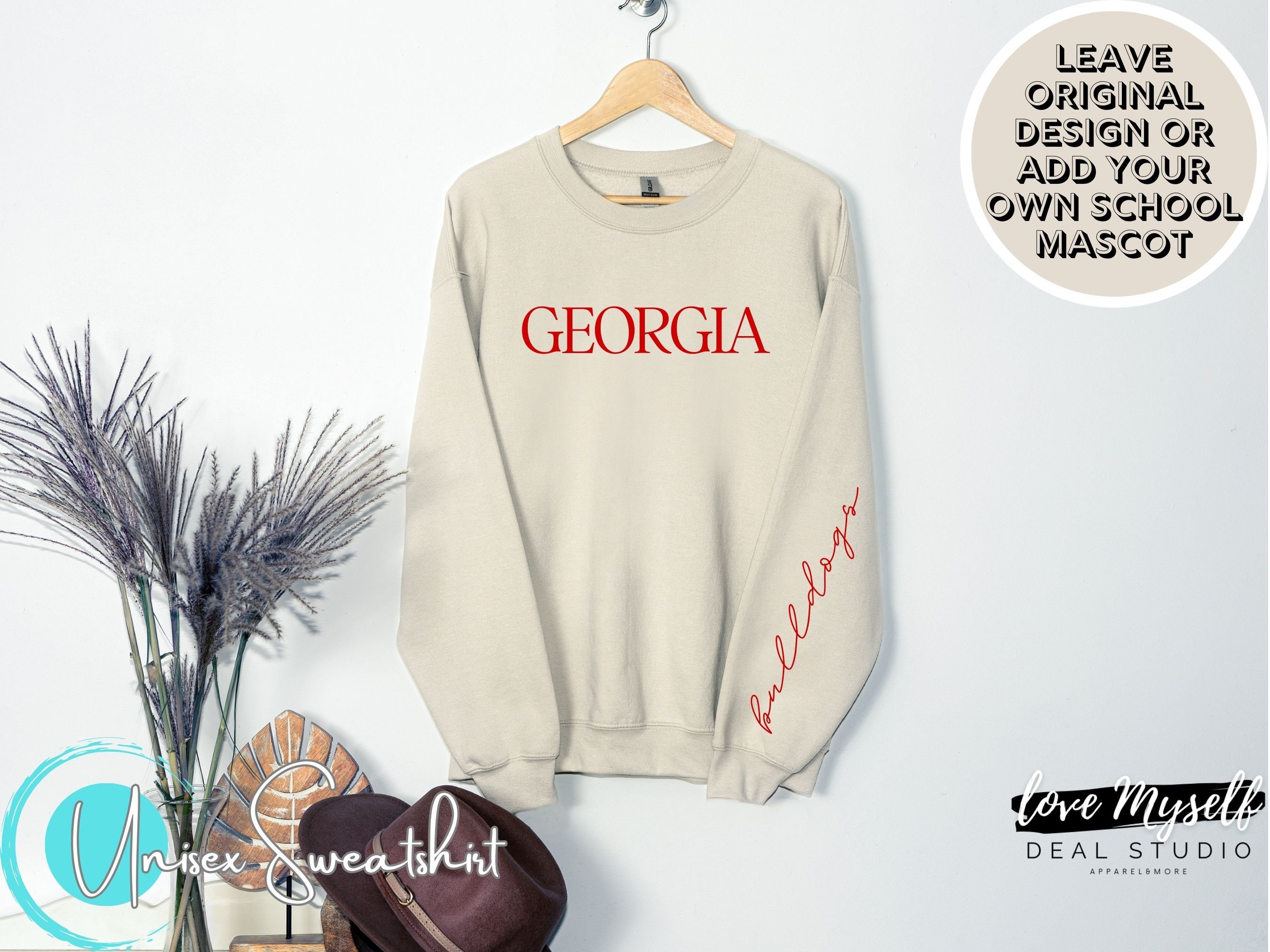 Apparel Georgia State University Crewneck Sweatshirt Georgia