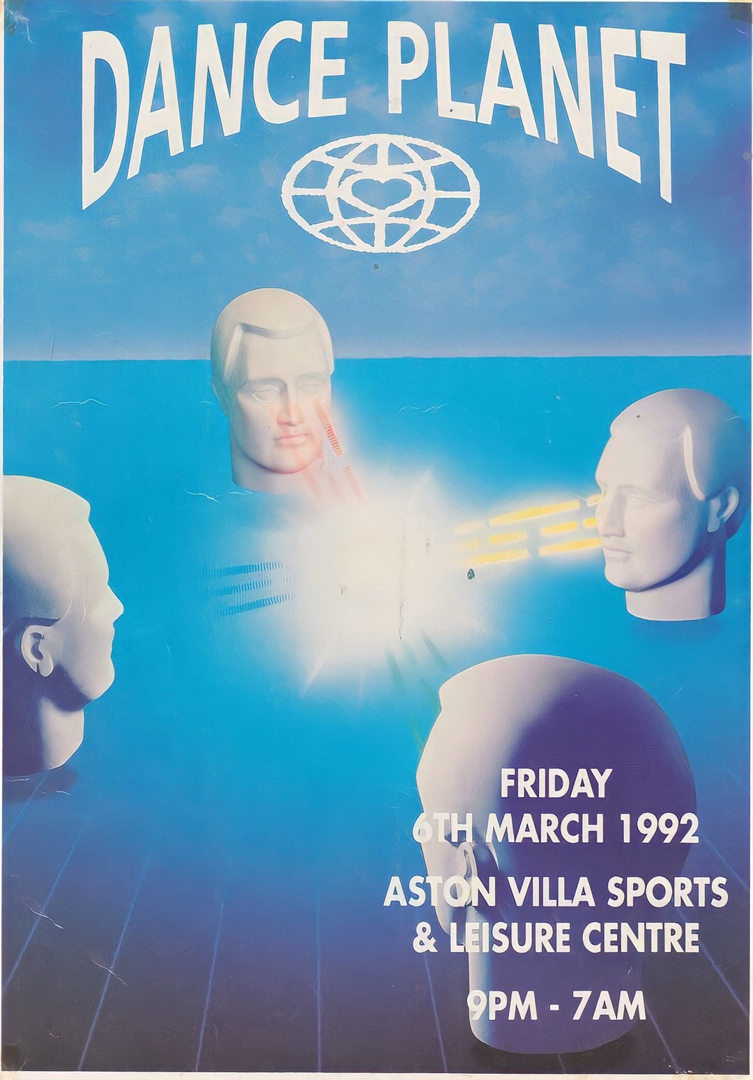 90s Rave Poster A3 Sized Retro Poster Etsy UK