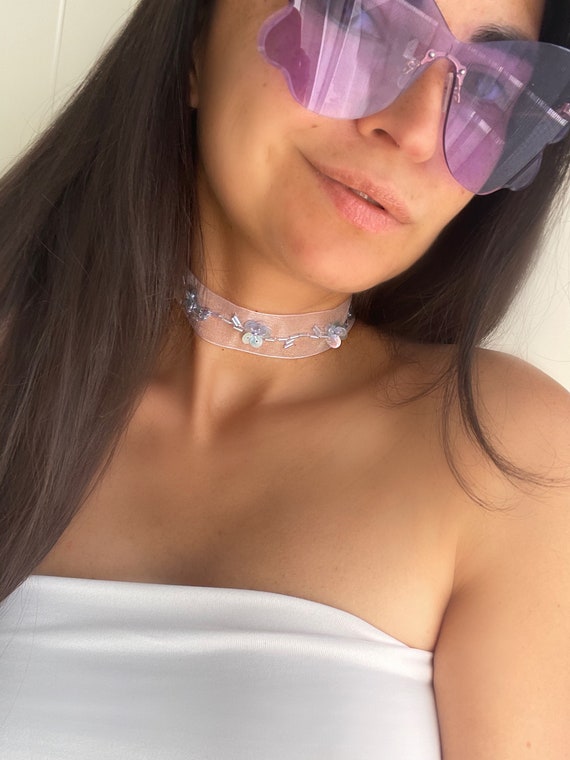 Lilac choker hotsell