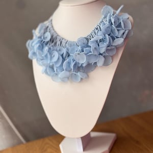 Blue Necklace,Textile Cord Necklace,Statement Necklace,Fabric Necklace,Braided Necklace,Rope Necklace,Tribal Necklace,multi-strand necklace