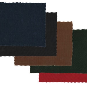 Walker and Hawkes - Wax 100% Cotton Canvas Tissu Antique Finish Waxed Waxed Wax - 1.5m Largeur et coupe à longueur
