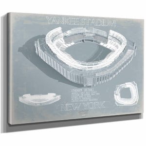 Yankee Stadium Wall Art - Original NY Yankees Fan Print
