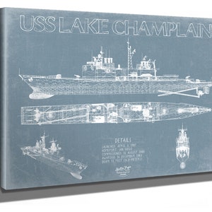 USS Vincennes CG-49 Blueprint Ticonderoga Class Cruiser - Etsy