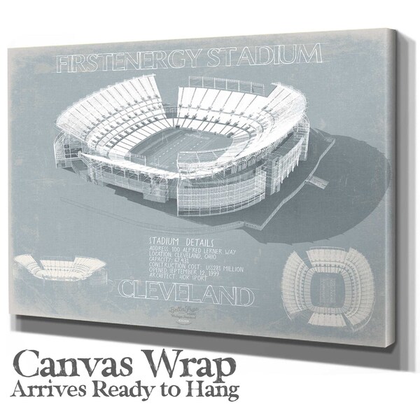 Cleveland Browns Stadium Wall Art Etsy