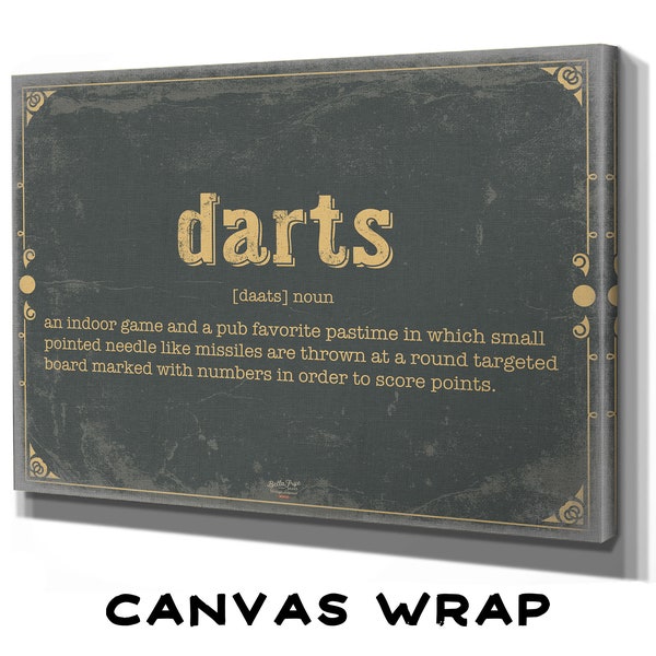 Darts Art Etsy