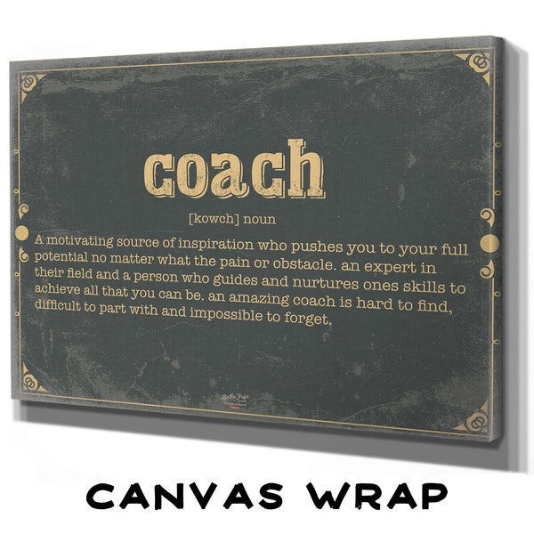 Coach Wall Art Etsy