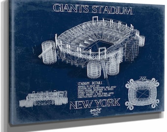 Giants Stadium Wall Art - Original New York Giants Print