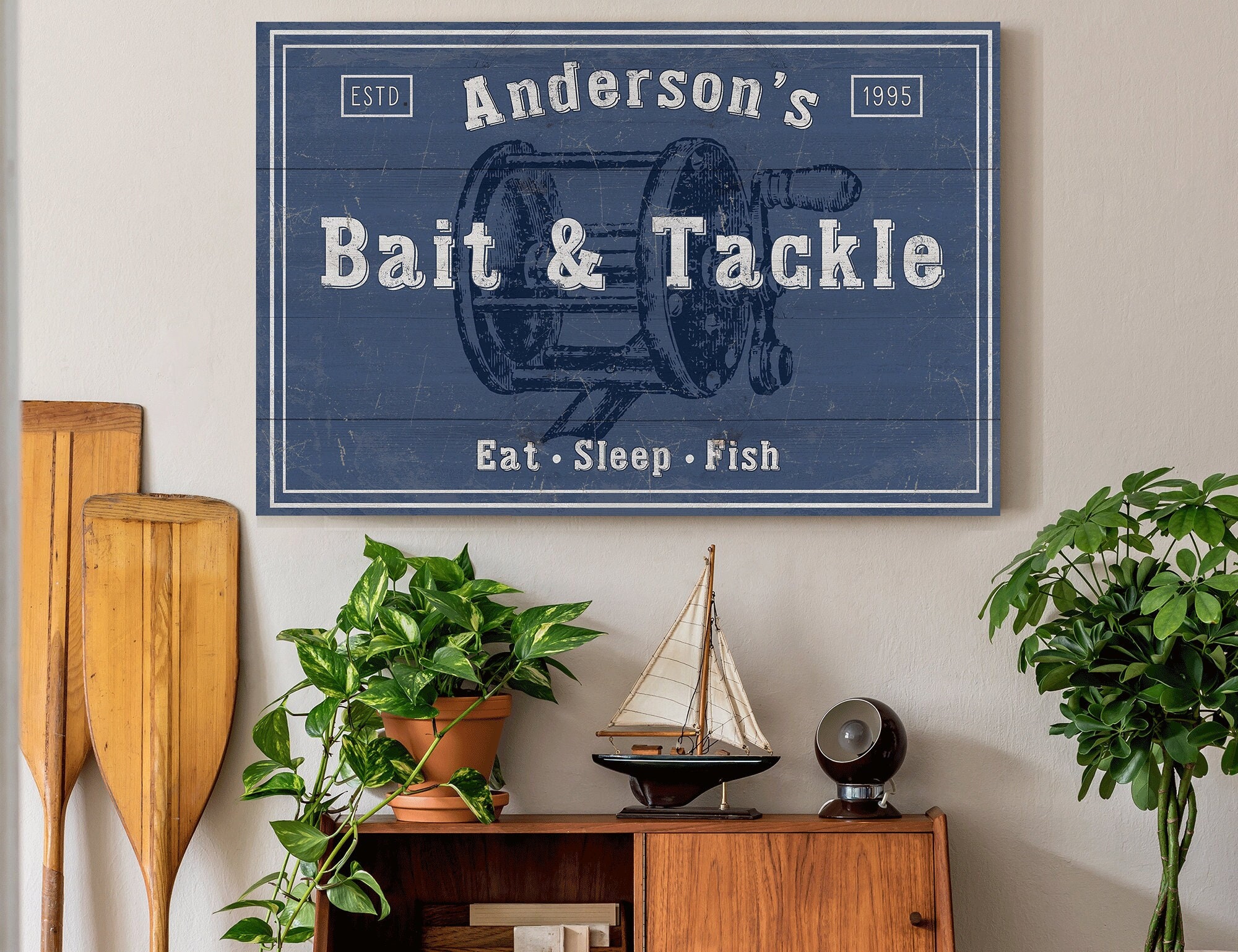 Bait and Tackle, Tackle Signs, Tackle Fishing Decor, Tackle Shops
