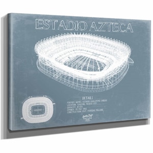 Estadio Azteca Wall Art - Original Mexico Soccer Team Print