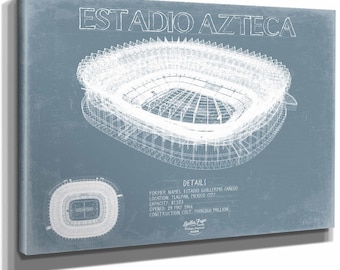 Estadio Azteca Wall Art - Original Mexico Soccer Team Print