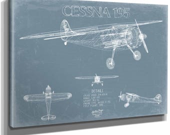 Hallmark Cessna 195 Airplane Christmas Ornament - Keepsake Collection