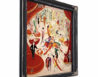 Florine Stettheimer 'Spring Sale at Bendel's' Framed Art Print, Vintage Artwork