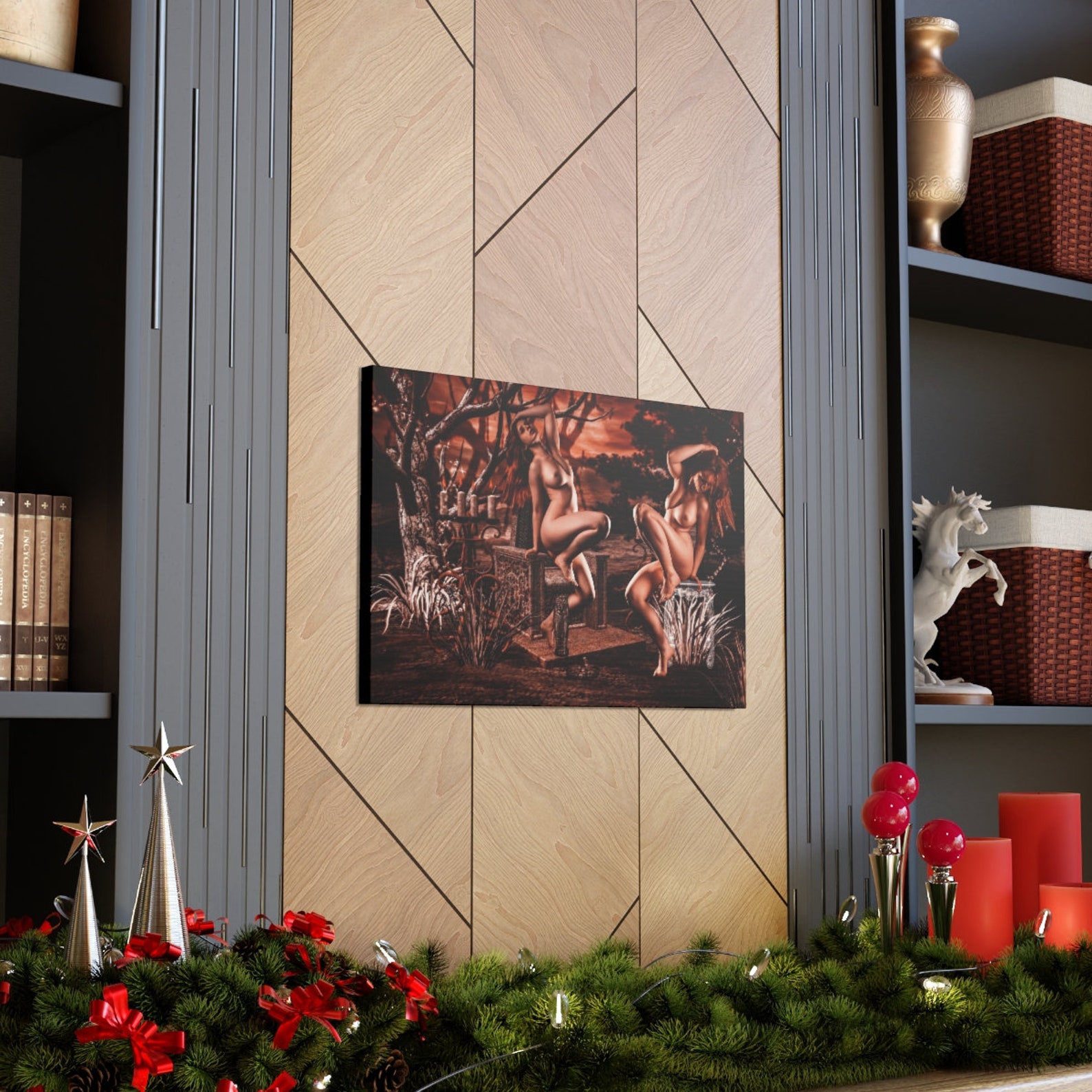 Fantasy Art-nude Artwork-fantasy Women-nude Women-fantasy Wall - Etsy