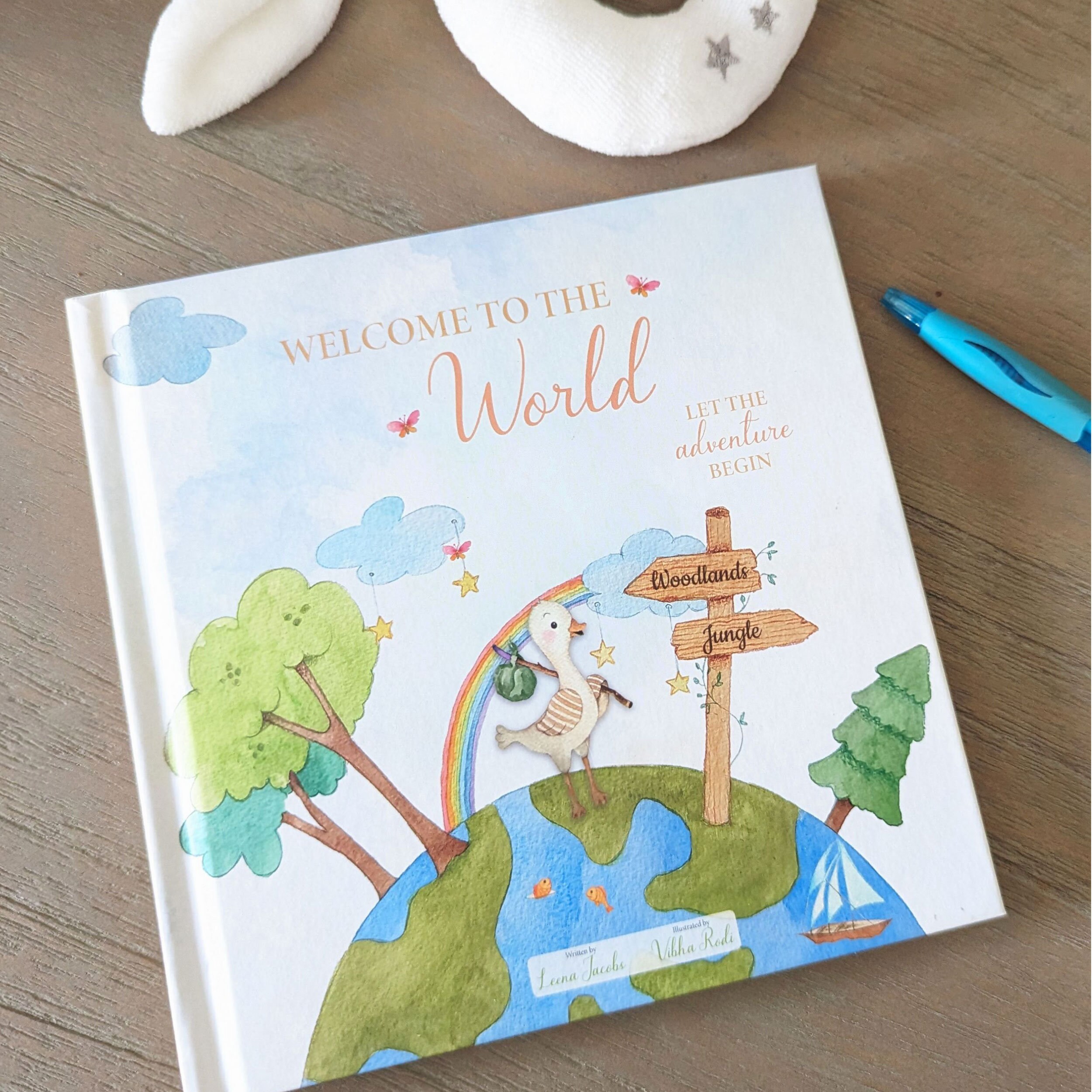 to the World Baby Gift Book for a New Baby Boy Gift or Baby