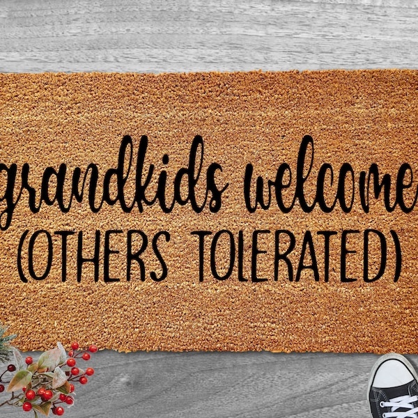 Grandparents Doormat Etsy
