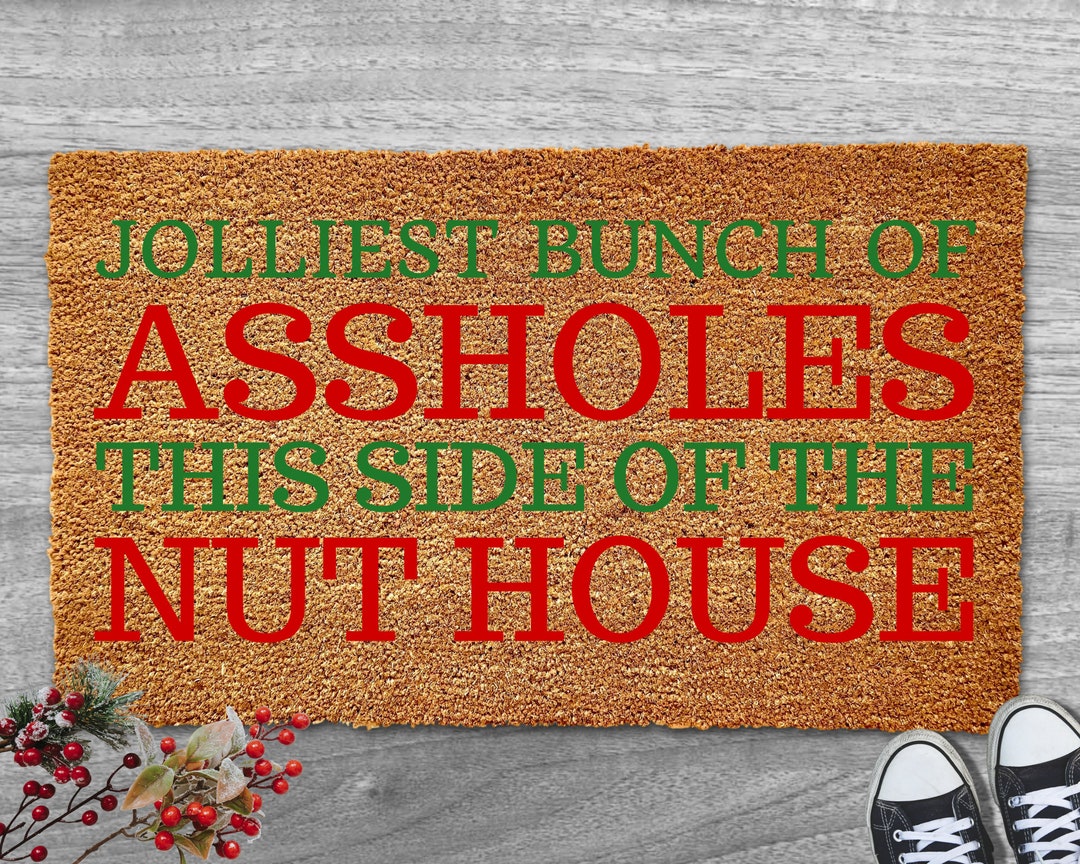 Jolliest Bunch of Assholes This Side of the Nuthouse Christmas - Etsy