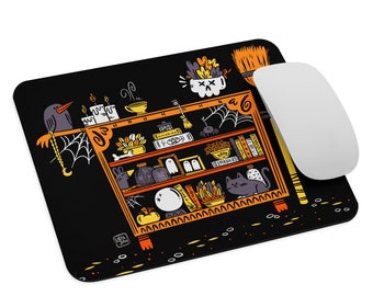 Alfombrilla de ratón para librería Witchy
