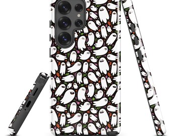 Ghost Phone Case for Samsung Phones | Halloween Phone Case | Tough Phone Case Halloween | Halloween Lover Gift