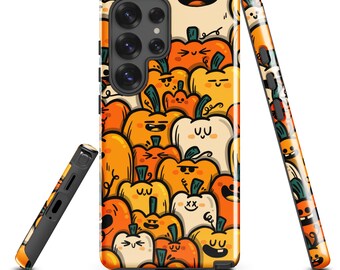 Pumpkin Case for Samsung Phones | Halloween Phone Case | Tough Phone Case Halloween | Halloween Lover Gift