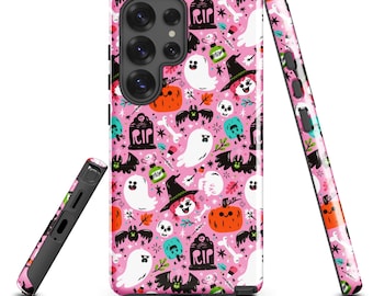 Cute Halloween Phone Case for Samsung Phones | Halloween Phone Case | Tough Phone Case Halloween | Halloween Lover Gift