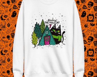 Beware the Yule Cat Unisex Premium Sweatshirt