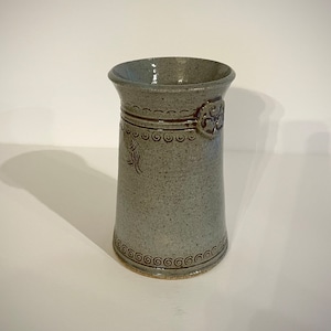 Vase - Hand thrown kitchen utensil holder