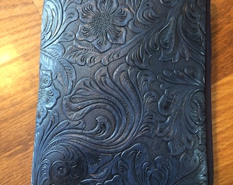 Navy Faux LeatherMissal cover for Latin Mass missals, Ord. Form Roman Daily Missal, Divine Intimacy, Practical Meditations other book covers