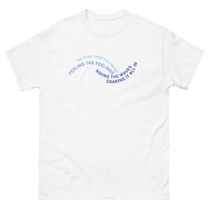 Ride the Waves Men&#39;s classic tee