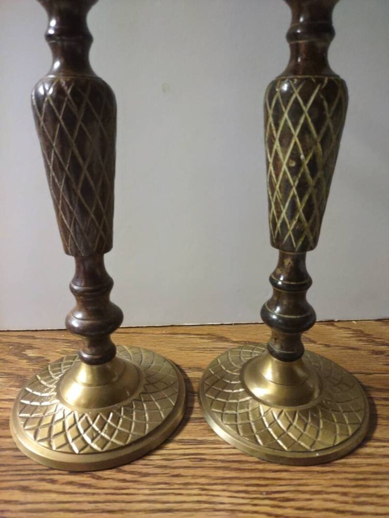 Palm Tree Candle Holders Etsy