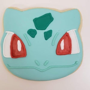 Bulbasaur Head Cookie Cutter