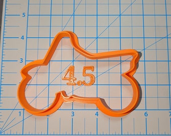 Tagliabiscotti a forma di moto da cross
