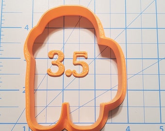 Among Us Character Shaped Cookie Cutter