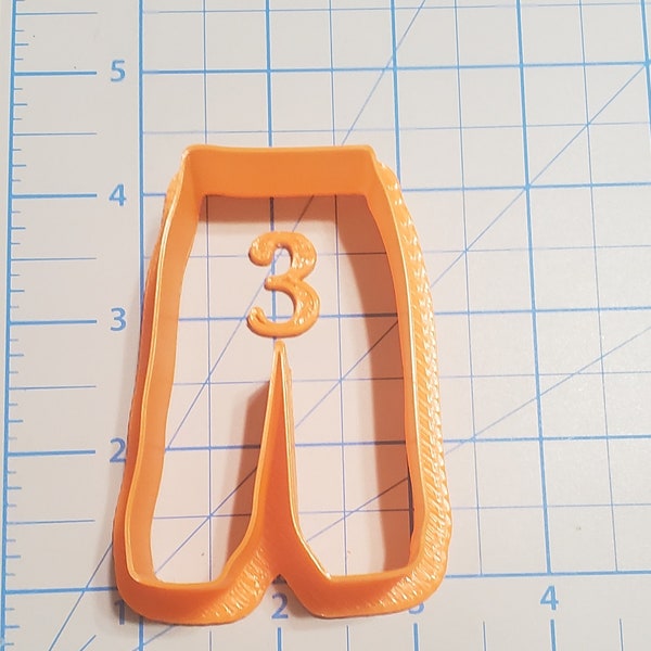 Sweat Pants Shaped Cookie Cutter