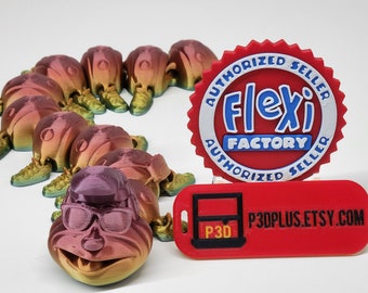 Flexi Caterpillar Articulated 3D Printed