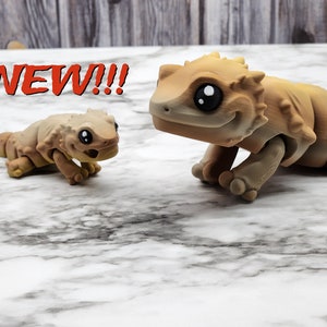 Articulated Bearded Dragon Pet- 3D Printed