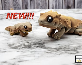 Articulated Bearded Dragon Pet- 3D Printed