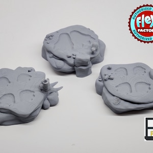 Flexi Dino Base Display Stand 3D Printed